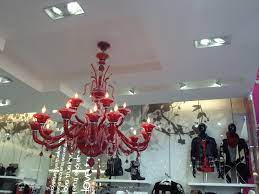 Red Murano Glass Chandelier Love Culture Store Shops At La Cantera San Antonio Tx Ceiling Lights Chandelier Light