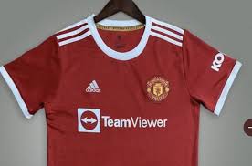 Manchester united will sport german software firm teamviewer's logo on their shirts from next season, drawing a line under a deal carmaker chevrolet which has sponsored them for the past seven years. Manchester United S Home Shirt For 2021 22