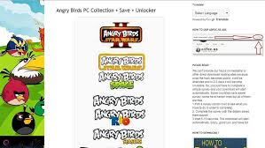May 04, 2020 · this is an older version of angry birds (in hd) that is like angry birds 1.5.2 for the pc, only difference is that this has 3 facebook levels at the end of . Angry Birds Pc Collection Save Games With Unlocker Video Dailymotion