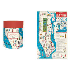 Hape kids 23 inch round 102 piece solar system puzzle toy with astronomy poster. Cavallini Co Nyc Map 500 Piece Jigsaw Puzzle White Horse Wine And Spirits