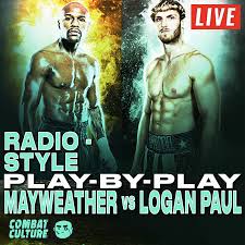 Logan paul, left, towers over floyd mayweather during their media availability this week. Fjeuzp29q5of1m