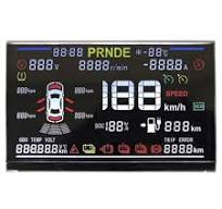 Custom Segment LCD Display For Forklift Gauge Cluster Number ...