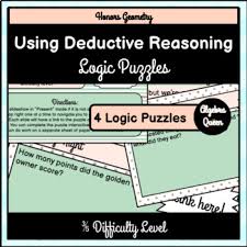 We did not find results for: Deductive Reasoning Logic Puzzle Worksheets Teaching Resources Tpt