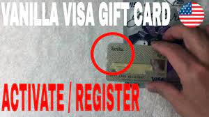Usually, the only time you will need to activate the card is when it is a. How To Activate And Register Vanilla Visa Gift Card Youtube