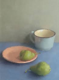 Still Life Alla Prima Oil On Paper Oilpainting