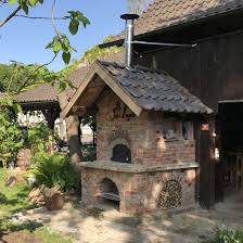 Mein Pizza Steinofen Aus Alten Backsteinen Holzbackofen Garten Steinofen Pizzaofen Fur Draussen