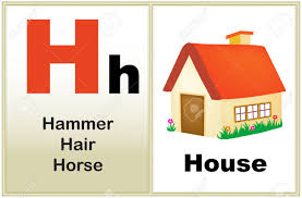 This quick guide to the letter h in spanish explains how to pronounce this letter—or, to be more precise, not pronounce it—in spanish words. Alphabet Letter H With Clip Art And Few Similar Words Starting With The Letter Printable Graphic For Preschool Kindergarten Kids Royalty Free Cliparts Vectors And Stock Illustration Image 38526276