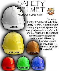 One addition i'd like to make, some pharmaceutical companies. Safety Helmet Colour Code Malaysia Alkondiri