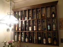 Gymax 17'' wood globe wine bar stand 16th century italian rack liquor bottle. Liquor Shelf Home Bar Furniture Liquor Shelf Wine Rack Storage