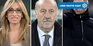 Silvia Barba, de TVE, pregunta a Del Bosque por "el ego de Mourinho"