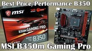 If you have any questions with or about msi, ask them here! Msi B350m Gaming Pro Am4 Motherboard Review Youtube