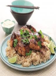 Season cauliflower couscous with fresh mediterranean flavors like olives, capers, lemon, and parsley, and top with garlicky shrimp! Nadia Lim S Chicken And Spinach Tikka Masala With Cauliflower Rice Dish Dish Magazine