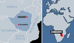 Officially the republic of zimbabwe (in english: Zimbabwe Map Where Is Zimbabwe And Harare What Is Happening In The Capital World News Express Co Uk