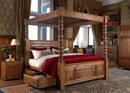 A bottom sheet is laid above the mattress and bed occupants lie on it. Solid Wood Bed Frame Wood Species Pros And Cons And Design Ideas