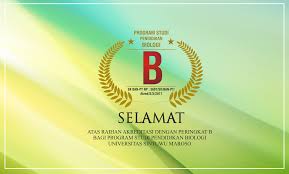 Maybe you would like to learn more about one of these? Prodi Pendidikan Biologi Raih Akreditasi B