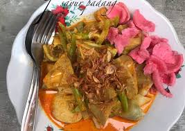 Gulai pakis paku padang lontong ayak kacau mie goreng pariaman sumatera barat. Rahasia Memasak Ketupat Sayur Padang Yang Renyah