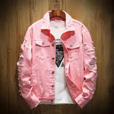 We did not find results for: Denim Jacket Men Ripped Holes Mens Pink Jean Jackets New Garment Washed Mens Denim Coat Designer Clothes From Cinda02 32 67 Dhgate Com