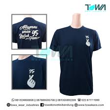 Menerima desain dan pembuatan kaos percetakan undangan di malang. Produksi Kaos Reuni Sma Custom Berkualitas Distro Di Konveksi Bandung Towa Wear Industries