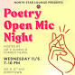 Poetry Open Mic w/ cat h. bradley & Forrest Hejkal event image