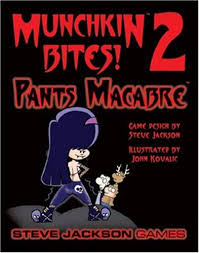 A su lado, hay otra persona encadenada, el dr. Amazon Com Munchkin Bites 2 Pantalones Macabro Jackson Steve Juguetes Y Juegos