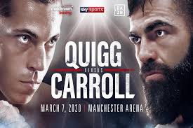 Scott Quigg vs Jono Carroll tickets and fight information