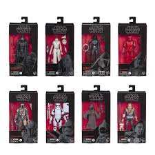 The real metal hilt features design and deco based on kylo ren's iconic lightsaber featured in star wars: Star Wars The Black Series Case Pack Of Wave One Figures Supreme Leader Kylo Ren Rey Do Sith Trooper The Mandalorian Cal Kestis S Sister Inquisitor First Order Stormtrooper Jawa 6