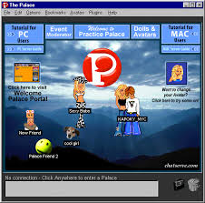 Exploring the early 2000s when life and computer chatting was much simpler the game centres around a chat window where players communicate with emily. Avatar Chat Room Server The Palace Palace Doll Tutorial Childhood