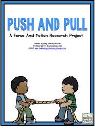 A push or a pull is a force that makes things move lesson 1 target: Write The Room The Kindergarten Smorgasboard