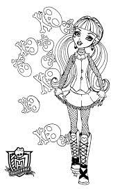 Find the best monster high coloring pages for kids and adults and enjoy coloring it. Free Printable Monster High Coloring Pages For Kids