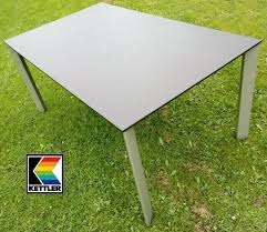 Getreu dem modern loftstyle ist auch der kettler hpl lofttisch geprägt von klaren linien und hochwertigen materialien. Kettler Gartentisch Lofttisch 95x95x72cm Schieferoptik Matt Anthrazit Gunstig Kaufen Ebay