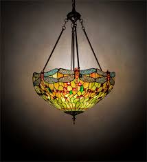 Shop for tiffany style red dragonfly hanging lamp. Tiffany Style Dragonfly Lamp 230915 Stained Glass Lighting Home Decor