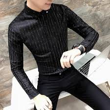 Mens Sequins Black White Stage Show Tuxedo Shirts Tuxedo Shirts Clothes Design Clothes