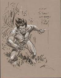 Art And Illustration Joe Kubert Tarzan Comic Art