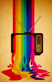 Tv Color Bars Drip By Akosiberber On Deviantart Iphone Wallpaper Wallpaper Bar Art