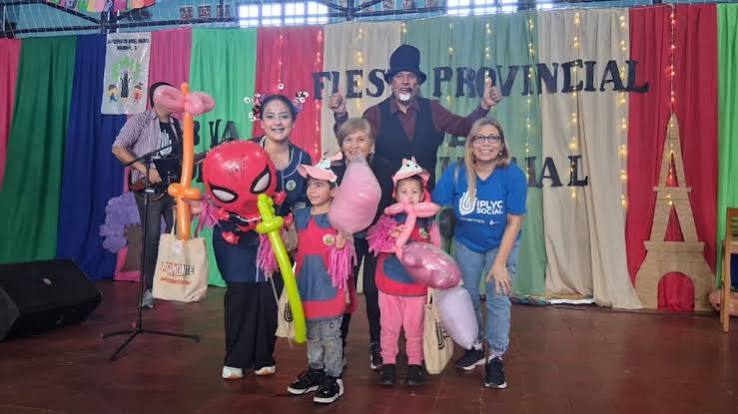 Multitudinario festejo de los Jardines de Infantes en San Javier