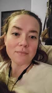 FIF. Going thru a break up after 12 years and trying to find myself through  motherhood. My hair is now kind of purple and I'm trying this ear cuff as a  nose