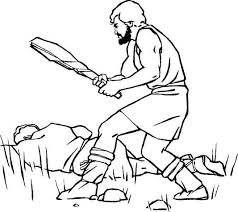 Individual coloring books p felt board figures: Christian Nightmares On Twitter A Fun Cain And Abel Coloring Page For Kids