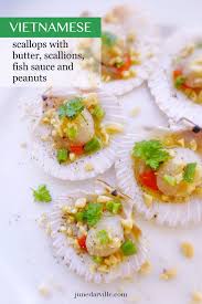 Easy Vietnamese Scallops Recipe Simple Tasty Good Recipe Scallop Recipes Valentines Food Dinner Oyster Recipes