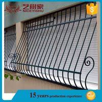 2016 Latest Decorado Protecao Da Janela De Ferro Forjado Design Simples Preco Barato Projeto Da Grade De Ferro Iron Windows Wall Partition Design Terrace Grill