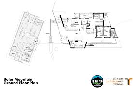 Gallery Of Boler Mountain Chalet Redevelopment Architects Tillmann Ruth Robinson 23 Ground Floor Plan Architect Floor Plans