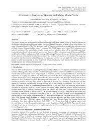 Literally po means go and da means friend (mostly). Pdf Contrastive Analysis Of German And Malay Modal Verbs