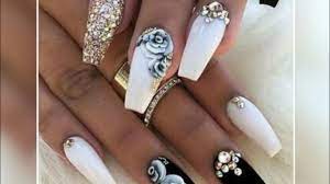 Uñas en blanco y negro actitudfem. Unas Acrilicas Blanco Y Negro Algunos Tips Recreando Diseno De Instagram Youtube