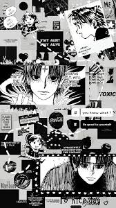 Anime Black And White Collage Wallpaper Chrollo Lucilfer Collage Edit Hxh In 2020 Cute Anime Wallpaper Anime Wallpaper Iphone Hunter X Hunter