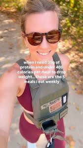 When I need 35g of protein and under 400 calories per meal to drop weight…  these are the 5 meals I eat