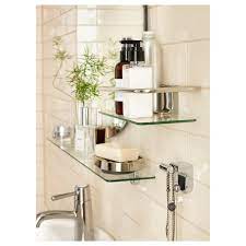 Whether displaying beautiful keepsakes, fine china, decorative ornaments or family photos, ikea wall shelving systems provide a practical a solution to display storage. Kalkgrund Glass Shelf 24 5 8x4 3 8 Ikea