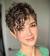 Tomboy Short Curly Hair Girl