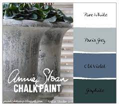 Pots Using Annie Sloan Chalk Paint