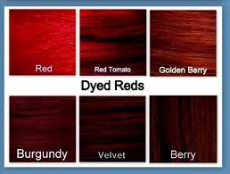 brown red hair color chart best hair style 2017