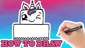 We would like to show you a description here but the site won't allow us. Hoe Teken Je Een Eenhoorntaart Leren Tekenen Voor Kids Youtube