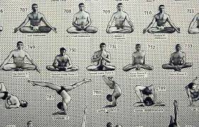 908 Posture Yoga Poster